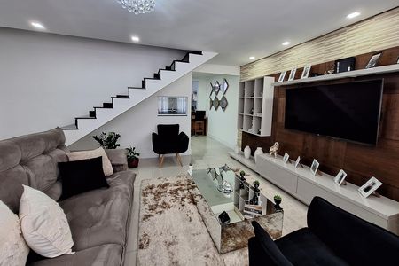 Sala  de casa à venda com 3 quartos, 91m² em Parque das Nações, Santo André