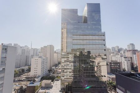 Vista da Varanda do studio de kitnet/studio à venda com 1 quarto, 23m² em Cerqueira César, São Paulo