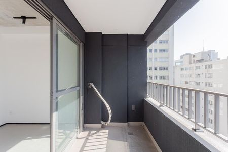 Studio para alugar com 23m², 1 quarto e sem vaga Studio para alugar com 23m², 1 quarto e sem vagaVaranda do studio