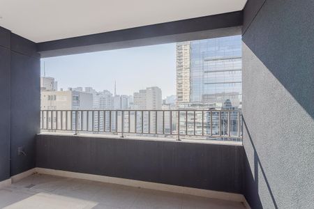 Varanda do studio de kitnet/studio à venda com 1 quarto, 23m² em Cerqueira César, São Paulo