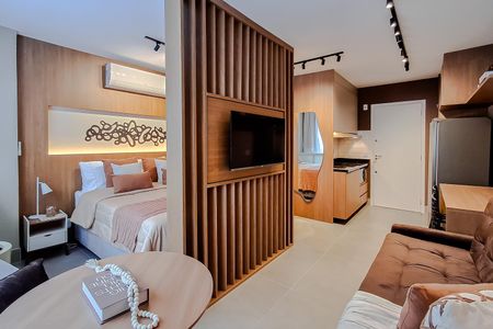Sala/Quarto de kitnet/studio para alugar com 1 quarto, 28m² em Vila Mariana, São Paulo