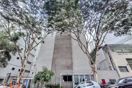 Fachada - Plaquinha de kitnet/studio para alugar com 1 quarto, 28m² em Vila Mariana, São Paulo