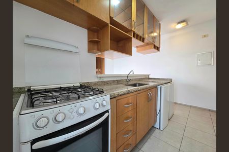 Cozinha de apartamento para alugar com 1 quarto, 45m² em Vila Nova Conceição, São Paulo