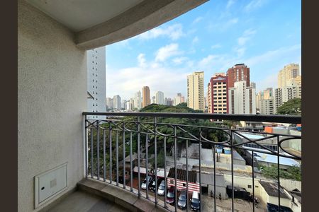 Varanda de apartamento para alugar com 1 quarto, 45m² em Vila Nova Conceição, São Paulo