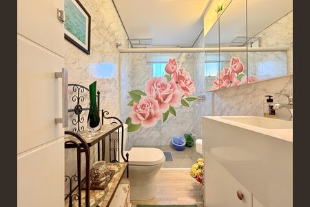Apartamento à venda com 87m², 2 quartos e 2 vagas Apartamento à venda com 87m², 2 quartos e 2 vagasBanheiro Social