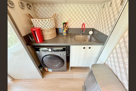 Área de Serviço de apartamento à venda com 2 quartos, 87m² em Santo Amaro, São Paulo