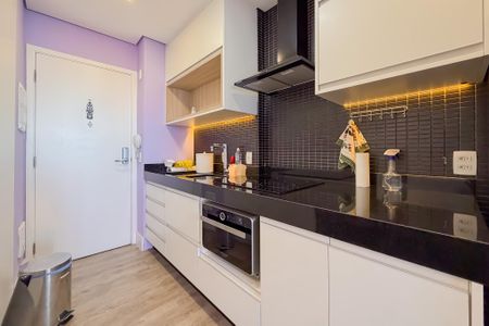 Cozinha de kitnet/studio à venda com 1 quarto, 33m² em Vila Mariana, São Paulo