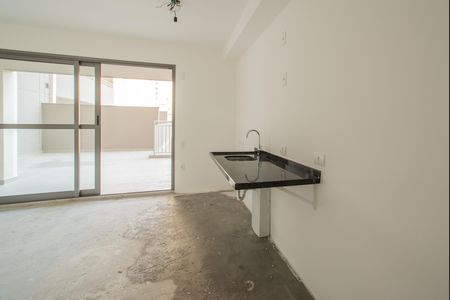 Cozinha de kitnet/studio à venda com 1 quarto, 57m² em Chácara Inglesa, São Paulo