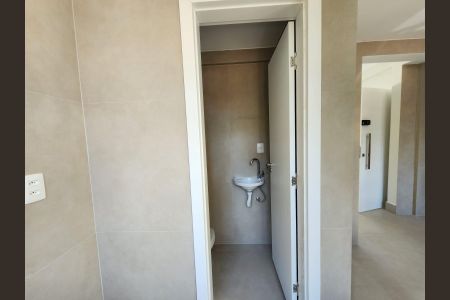 Área de serviço de apartamento à venda com 3 quartos, 85m² em Serra, Belo Horizonte