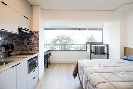 Studio para alugar com 25m², 1 quarto e sem vaga Studio para alugar com 25m², 1 quarto e sem vagaSala/Quarto/Cozinha