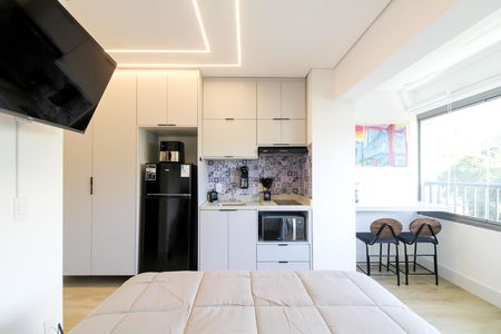 Studio para alugar com 25m², 1 quarto e sem vaga Studio para alugar com 25m², 1 quarto e sem vagaSala/Quarto/Cozinha