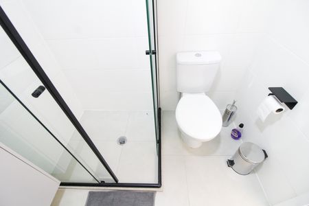 Studio para alugar com 25m², 1 quarto e sem vaga Studio para alugar com 25m², 1 quarto e sem vagaBanheiro