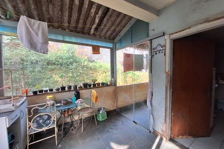 Área de Serviço de casa à venda com 1 quarto, 122m² em Recreio da Borda do Campo, Santo André