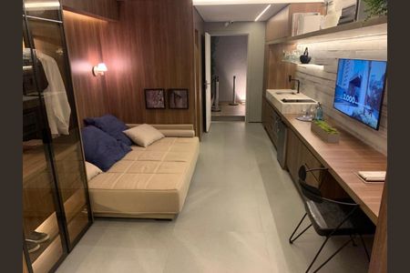Apartamento à venda com 28m², 1 quarto e sem vaga