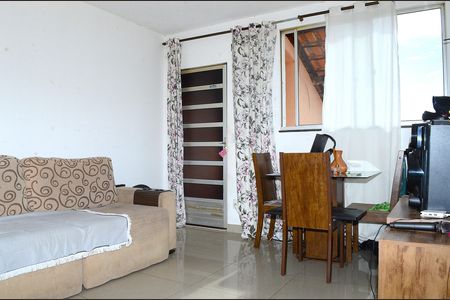 Sala de apartamento à venda com 2 quartos, 49m² em Vitoria, Belo Horizonte