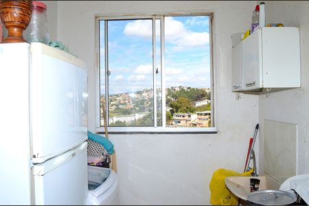 Área de serviço de apartamento à venda com 2 quartos, 49m² em Vitoria, Belo Horizonte