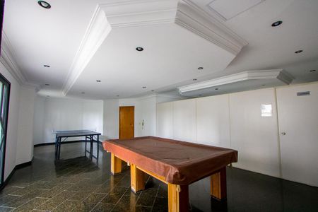 Área comum - Espaço de jogos de apartamento para alugar com 3 quartos, 150m² em Vila Bastos, Santo André