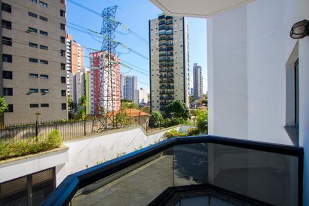 Varanda da sala de apartamento para alugar com 3 quartos, 150m² em Vila Bastos, Santo André