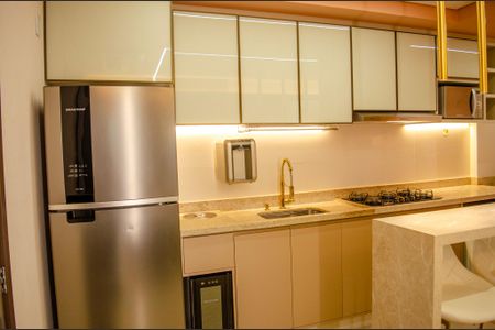 Cozinha de apartamento para alugar com 2 quartos, 67m² em Setor Marista, Goiânia