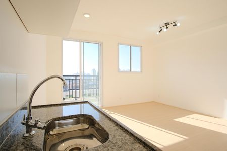 Cozinha de kitnet/studio para alugar com 1 quarto, 26m² em Tatuapé, São Paulo