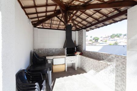 Área comum - Churrasqueira de apartamento à venda com 2 quartos, 56m² em Jardim Atlântico, Belo Horizonte
