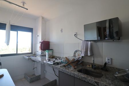 Cozinha de apartamento para alugar com 2 quartos, 50m² em Bonfim Paulista, Ribeirão Preto