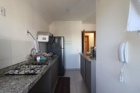 Cozinha de apartamento para alugar com 2 quartos, 50m² em Bonfim Paulista, Ribeirão Preto