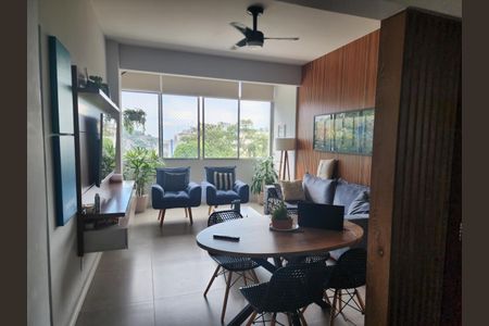Sala de apartamento à venda com 3 quartos, 98m² em Alto da Boa Vista, Rio de Janeiro
