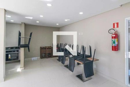 Área comum - Salão de festas de apartamento à venda com 2 quartos, 59m² em Vila Sao Pedro, Santo André