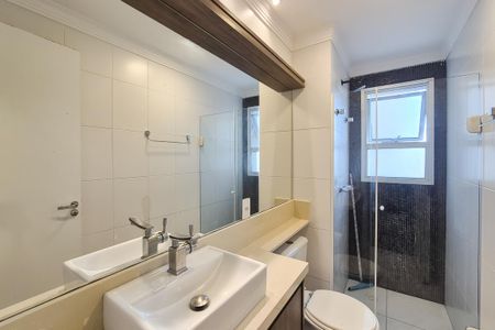 Banheiro da Suíte de apartamento para alugar com 2 quartos, 60m² em Independência, São Bernardo do Campo