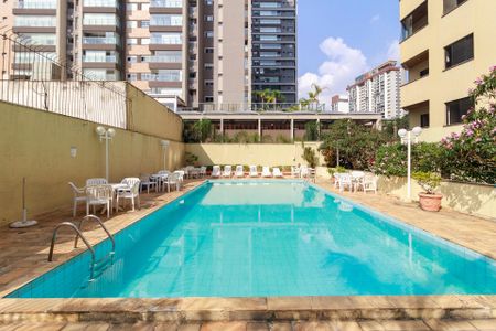 Piscina de apartamento à venda com 3 quartos, 131m² em Brooklin, São Paulo