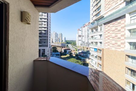 Suíte - Varanda de apartamento à venda com 3 quartos, 131m² em Brooklin, São Paulo