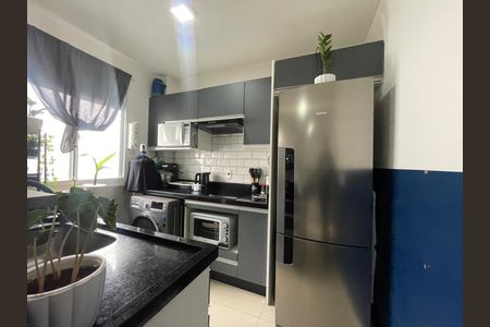 Cozinha de apartamento à venda com 2 quartos, 40m² em Canudos, Novo Hamburgo