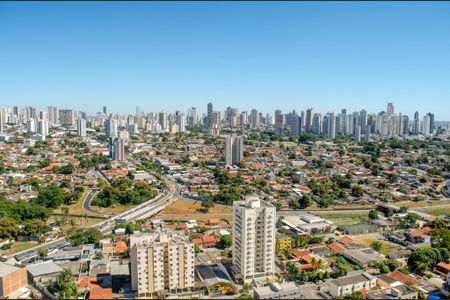 Vista da Sacada de apartamento à venda com 1 quarto, 42m² em Vila Maria Jose, Goiânia