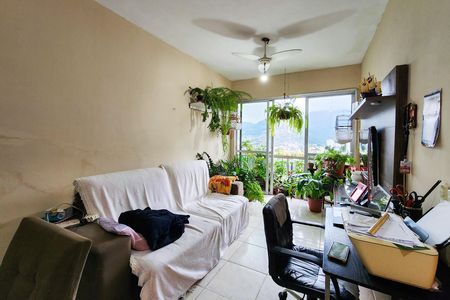 Sala  de apartamento à venda com 2 quartos, 65m² em Praça da Bandeira, Rio de Janeiro