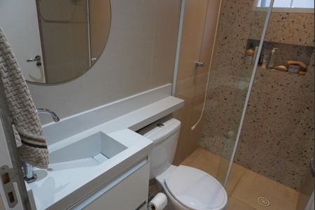 Banheiro da Suíte 1 de casa de condomínio à venda com 3 quartos, 150m² em Alphaville, Santana de Parnaíba