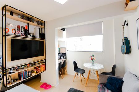 Sala de apartamento à venda com 1 quarto, 28m² em Vila das Bandeiras, Guarulhos