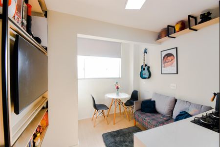 Sala de apartamento à venda com 1 quarto, 28m² em Vila das Bandeiras, Guarulhos