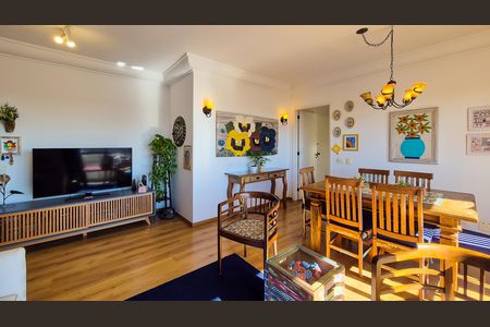 sala de apartamento para alugar com 3 quartos, 107m² em Vila Progredior, São Paulo