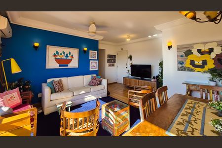 sala de apartamento para alugar com 3 quartos, 107m² em Vila Progredior, São Paulo