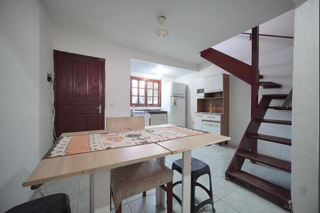 Sala/Cozinha de apartamento para alugar com 1 quarto, 52m² em Ingleses do Rio Vermelho, Florianópolis