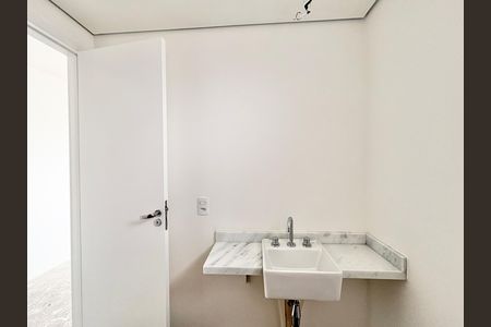 Banheiro da Suíte de apartamento à venda com 3 quartos, 100m² em Parque Sao Domingos, São Paulo