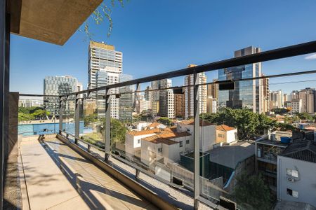 Studio para alugar com 51m², 1 quarto e sem vagaStudio - Varanda