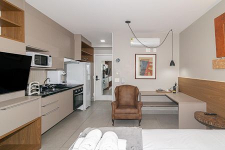 Studio à venda com 25m², 1 quarto e sem vaga Studio à venda com 25m², 1 quarto e sem vagaStudio