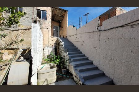 Área externa de casa para alugar com 1 quarto, 30m² em Chácara Holiday, Itaquaquecetuba