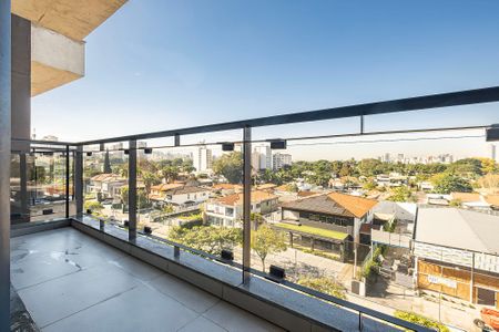 Studio para alugar com 44m², 1 quarto e 1 vagaStudio - Varanda