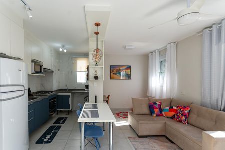 Apartamento para alugar com 35m², 1 quarto e sem vaga Apartamento para alugar com 35m², 1 quarto e sem vagaCozinha Americana