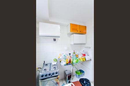 Cozinha de apartamento para alugar com 2 quartos, 37m² em Jardim Albertina, Guarulhos