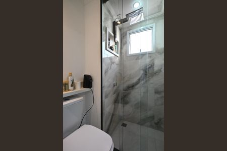 Banheiro Suíte  de apartamento para alugar com 1 quarto, 52m² em Jardim Maria Duarte, São Paulo