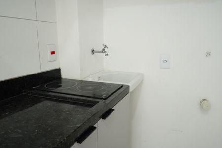 Cozinha e Área de Serviço de apartamento para alugar com 1 quarto, 30m² em Parque São Jorge, São Paulo